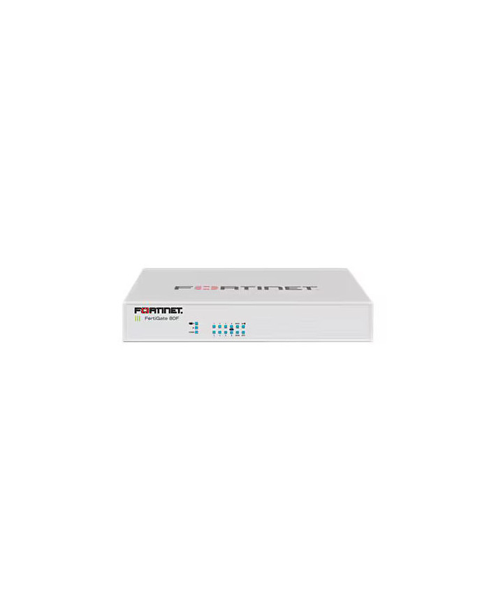 Fortinet FortiGate 80F - firewall appliance - with 1 year 24x7 FortiCare and FortiGuard Unified (UTM) Protection