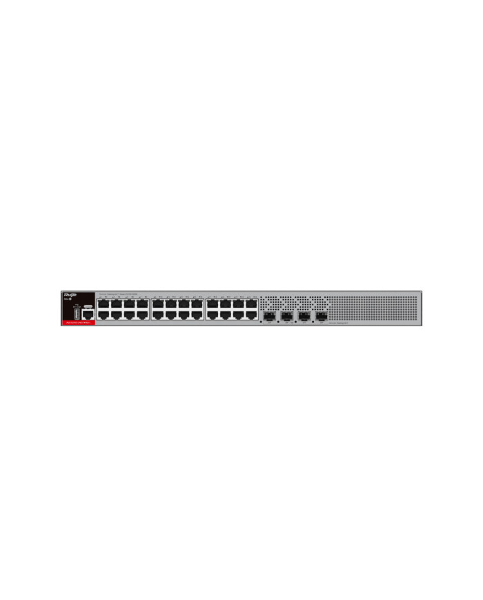 Ruijie RG-S2915-24GT4MS-L 24-Port Gigabit Layer 2+ Managed Switch with Four 2.5GE Uplink SFP Ports