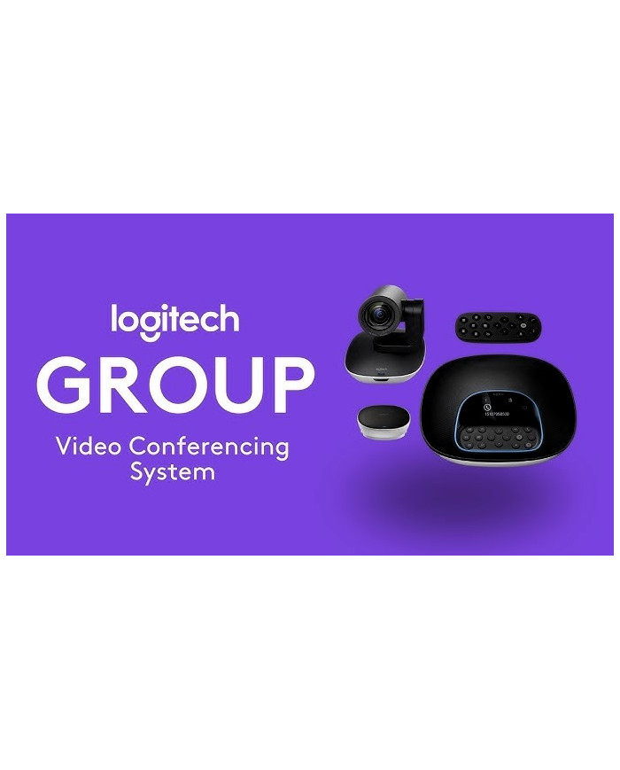 Logitech Group Conference Camera Bundle with Speakerphone