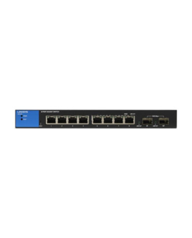 Linksys Business Switch LGS310C-EU  8-Port Managed Gigabit Ethernet Switch with 2 * 1G SFP Uplinks