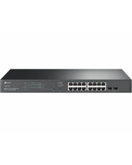 TP-Link Network Gigabit Desktop Switch TL-SG2218P JetStream 18-Port Gigabit Smart Switch with 16-Port PoE+