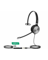 Yealink UH36 Mono Wired USB Headset - USB 2.0, 3.5mm Jack, Certified for use with Microsoft Teams