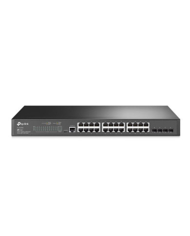 TP-Link TL-SG3428 JetStream 24-Port Gigabit L2+ Managed Switch with 4 SFP Slots