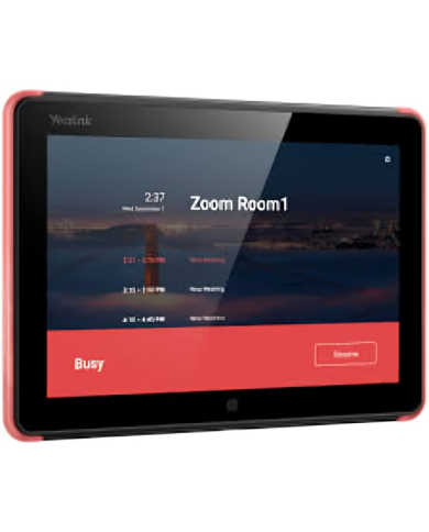 Yealink RoomPanel for Microsoft Teams and Zoom Rooms