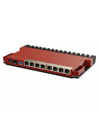 MikroTik L009UiGS-RM 8 Gigabit 1x2.5Gbps SFP Dual Core Router