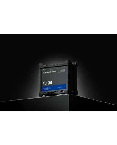 TELTONIKA RUT901 Dual SIM LTE Cat4 Industrial Cellular Wi-Fi4 Router