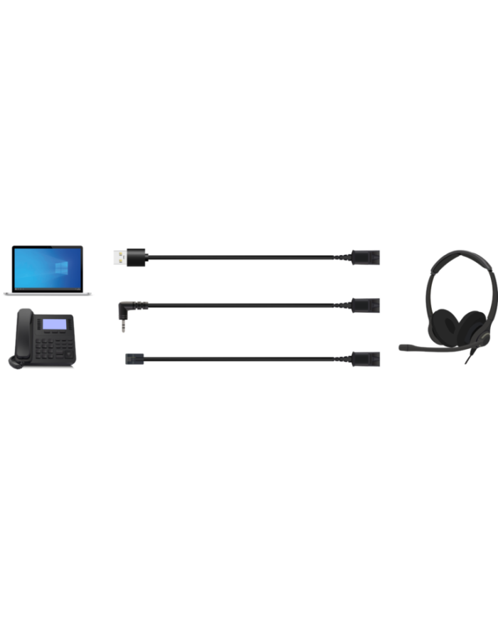 Inbertech T010P Y-Trainning Cable with P-QD Connect