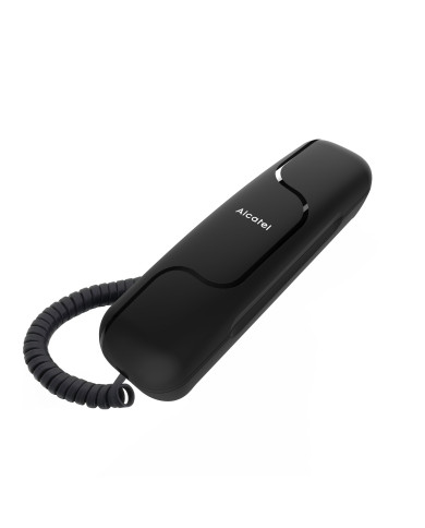 Alcatel T06 EX Black/white Ultra Compact Corded Landline Phone, T06 EX