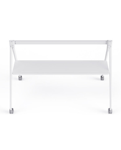 Yealink MB-FloorStand-860T cart - for flat panel - white
