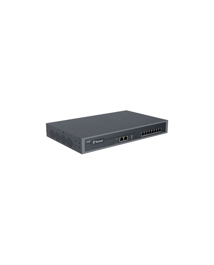 Yeastar P-Series  P570 300-500 users concurrent calls 30-60 Call center agents 100-200  without FXO ports