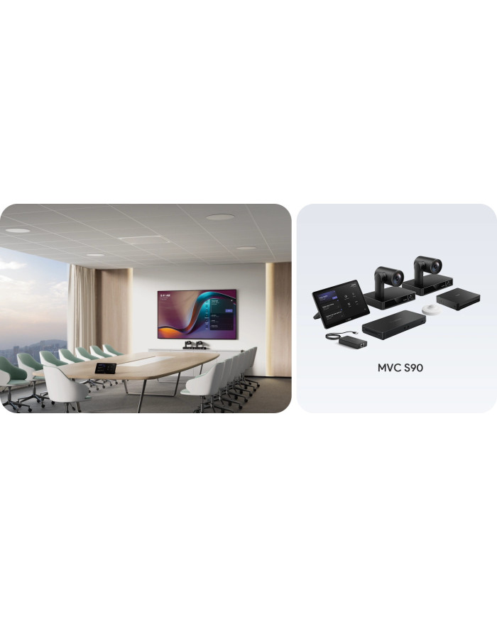 Yealink MVC-S90-C5U-004 Native Microsoft Teams Rooms system for BoardRoom room