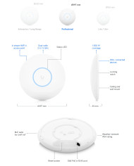 Ubiquiti Networks WiFi 6 Pro Dual-Band celling Access Point