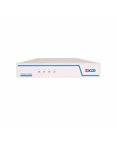 Zycoo CooVox-T200 IP PBX 200 extensions - 80 concurrent calls without modules (8 FXO capacity)