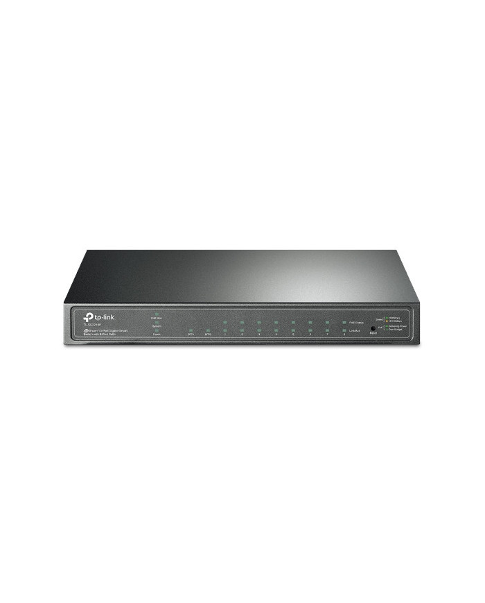 TP-Link TL-SG2210P 8-Port Gigabit Ethernet Smart PoE Switch with 2-SFP Slots 53W  VLAN QoS STP