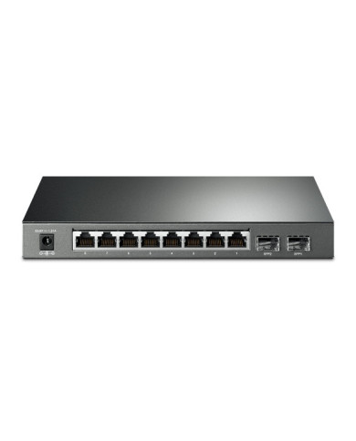 TP-Link TL-SG2210P 8-Port Gigabit Ethernet Smart PoE Switch with 2-SFP Slots 53W  VLAN QoS STP
