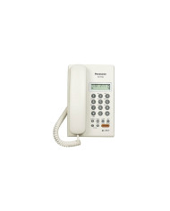 Panasonic KX-TSC75 Corded Landline Telephone, White/black