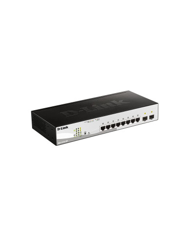 Dlink DGS-1210-10P 8-Port POE Gigabit Smart Managed Switch with 2 SFP ports