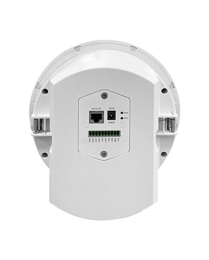 Zycoo EC15 IP Network Ceiling Speaker – 15W, SIP/PoE Enabled, High-Fidelity Driver for Paging Systems