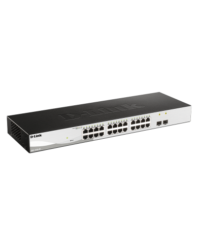 D-Link DGS-F1210-26PS-E 26-Port Gigabit PoE+ Smart Switch