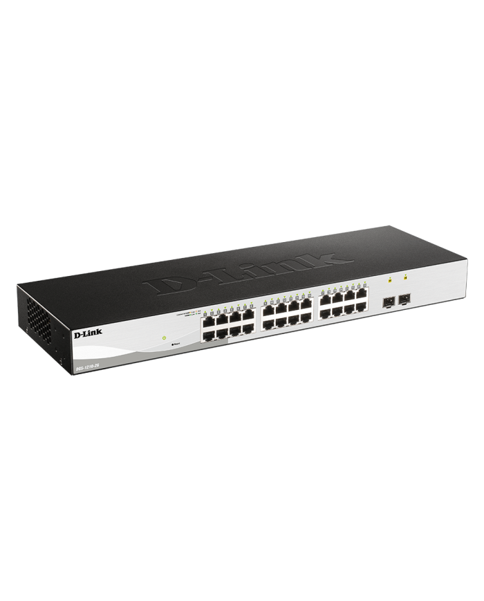 D-Link DGS-F1210-26PS-E 26-Port Gigabit PoE+ Smart Switch