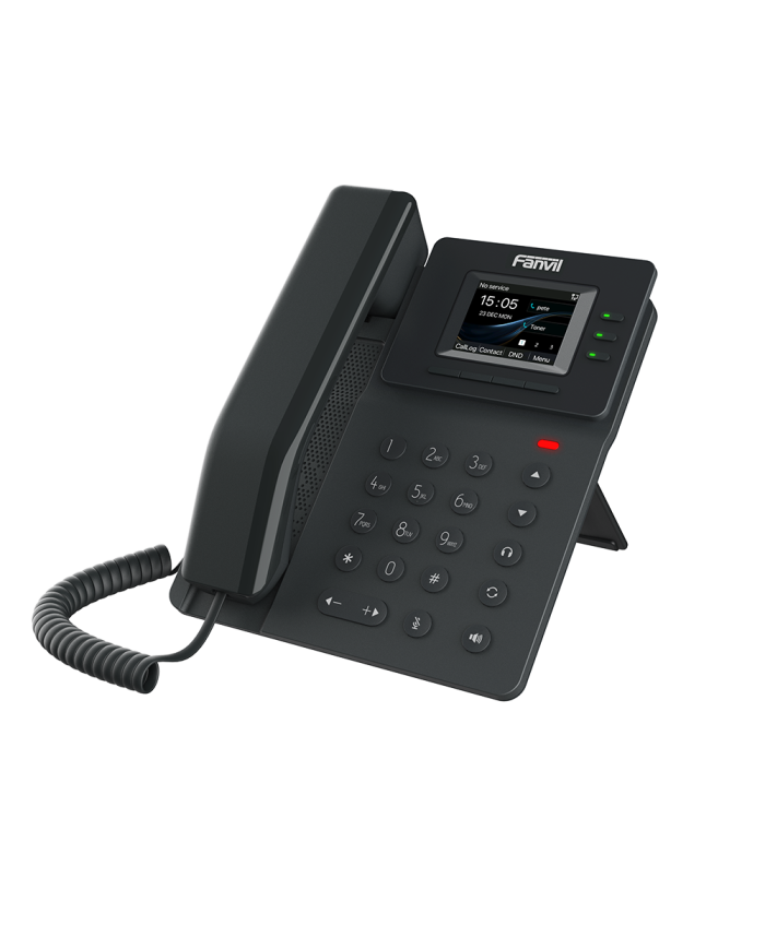 Fanvil V60P 4 SIP Lines 2.4-inch color screen IP Phone
