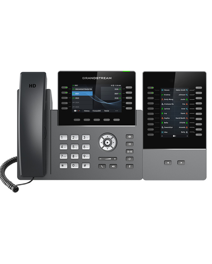 Grandstream Networks GRP2615 10 Lines,16 SIP Accts,PoE + GigE, 4.3in