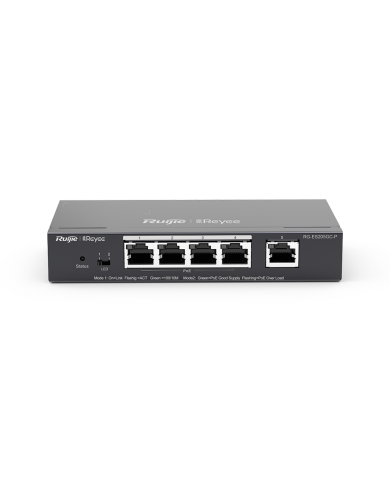 Rayee RG-ES205GC-P, 5-Port Gigabit Smart Cloud Mananged PoE Switch