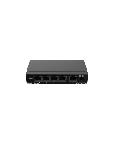 Rayee RG-ES205GC-P, 5-Port Gigabit Smart Cloud Mananged PoE Switch