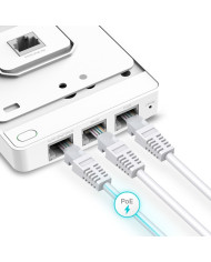 TP-Link Omada EAP615-Wall AX1800 Wi-Fi 6 Wall Plate Access Point