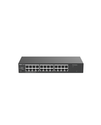 Ruijie RG-ES124G-L, 24-Port 10/100/1000 Mbps Unmanaged Non-PoE Switch