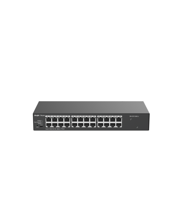 Ruijie RG-ES124G-L, 24-Port 10/100/1000 Mbps Unmanaged Non-PoE Switch
