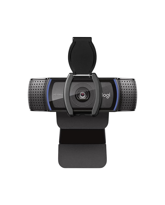 Logitech C920e HD 1080p Mic-Enabled Webcam, Certified for Zoom, Microsoft Teams Compatible, TAA Compliant