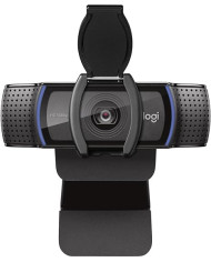 Logitech C920e HD 1080p Mic-Enabled Webcam, Certified for Zoom, Microsoft Teams Compatible, TAA Compliant