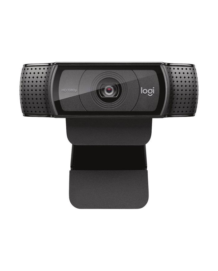 Logitech C920e HD 1080p Mic-Enabled Webcam, Certified for Zoom, Microsoft Teams Compatible, TAA Compliant