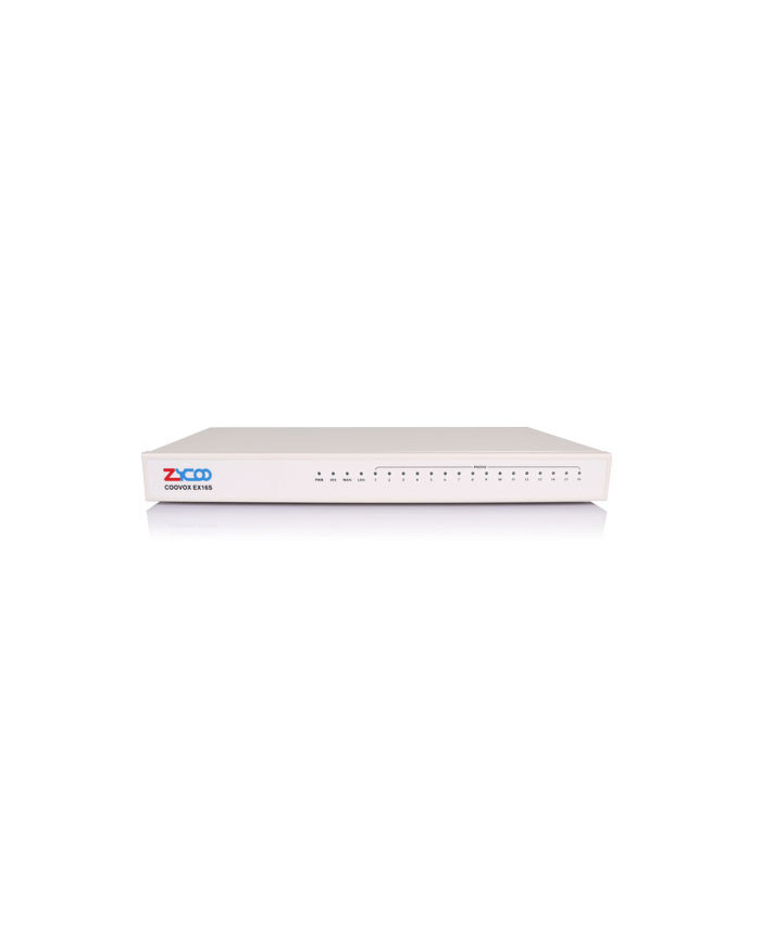 Zycoo CooVox EX16S 16-Port FXS Gateway | Analog Expansion Box for IP-PBX