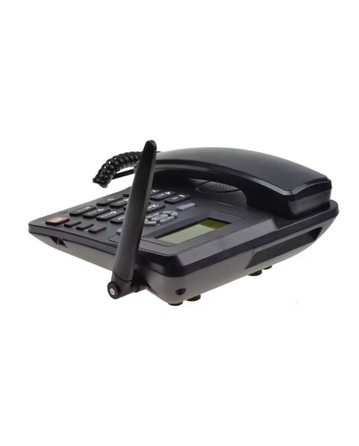 Super Star Fixed Wireless Phone (2018 Model) – GSM Desktop Wireless Telephone with Antenna