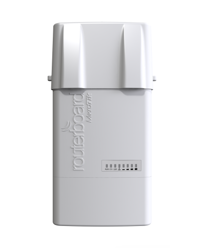 MikroTik BaseBox 5 with Lanbowan 30dBi Dish Antenna (Pair) | High-Power 10km+ P2P Wireless Backhaul Link