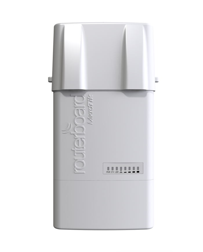 MikroTik BaseBox 5 with Lanbowan 30dBi Dish Antenna (Pair) | High-Power 10km+ P2P Wireless Backhaul Link