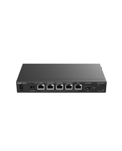 Ruijie RG-EG406XS-P 5-Port (4 PoE/PoE+) 2.5G Cloud Managed Router 1 x 10G Port