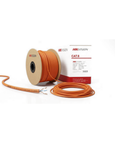 Hikvision 1LN6-SCO Orange CAT 6 cable 23AWG 305 meters