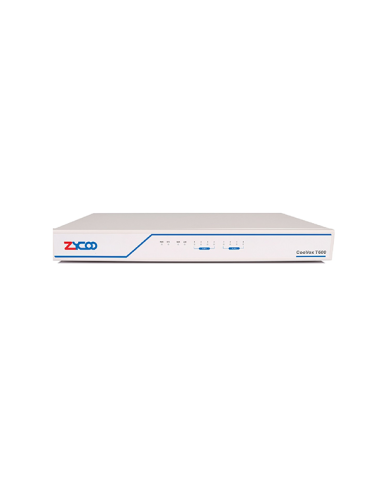Zycoo CooVox-T600 IP PBX 600 extensions - 150 concurrent calls without modules (optional Maximum 8 FXO or 2 PRI or Combo)