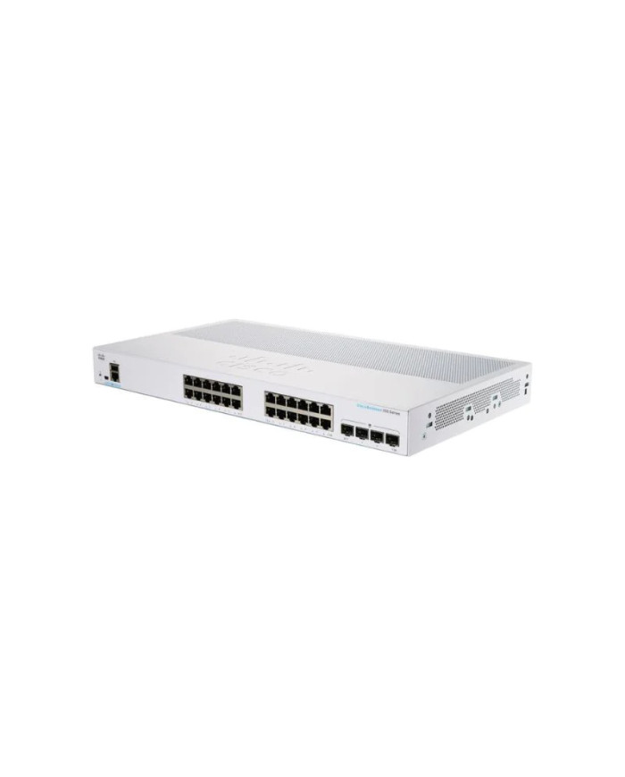 Cisco switch CBS350-24P-4G 24xPoE+ 195W/4xSFP/1U