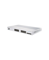Cisco switch CBS350-24P-4G 24xPoE+ 195W/4xSFP/1U