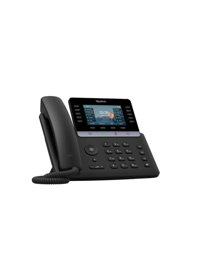 Yealink SIP-T74W – 1301010 - Wi-Fi IP Phone - 16 SIP Accounts - 4.3-inch Color LCD Display - Dual-Port Gigabit Ethernet