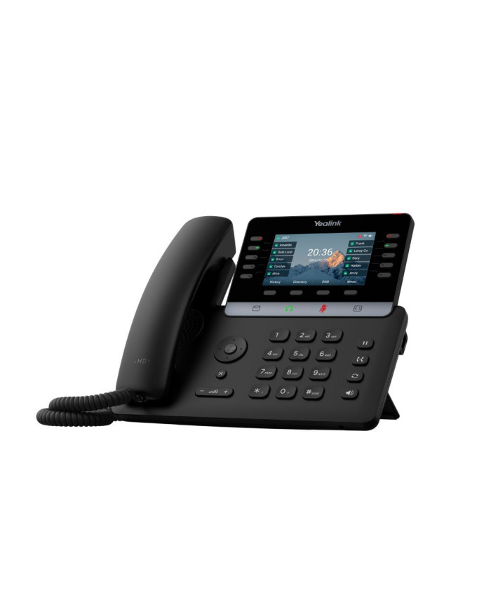 Yealink SIP-T74W – 1301010 - Wi-Fi IP Phone - 16 SIP Accounts - 4.3-inch Color LCD Display - Dual-Port Gigabit Ethernet