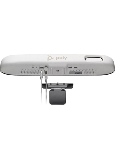 Poly Studio R30 4K Video Conference System - Camera, Mic & Speaker Bar - Presenter Tracking, NoiseBlockAI - Teams & Zoom