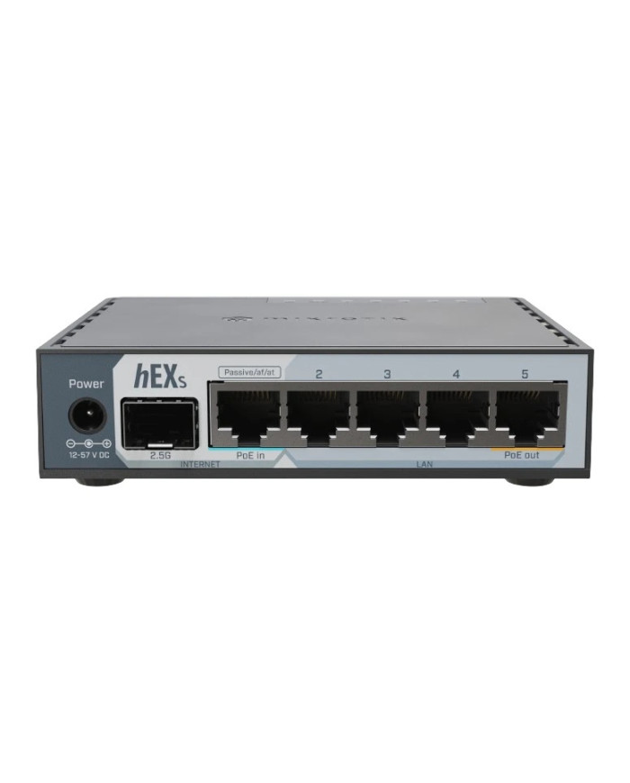 Mikrotik E60iUGS hEX S 2025 | 2.5G SFP Port with 5x Gigabit Ethernet Port
