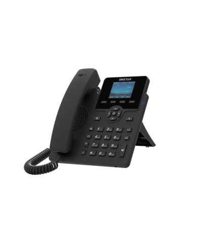 Dinstar C62UP IP Phone, HD SIP Desk Phone, 2.4″ Color TFT LCD Display, PoE Support, Dual Gigabit LAN