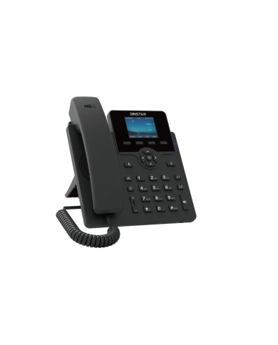 Dinstar C62UP IP Phone, HD SIP Desk Phone, 2.4″ Color TFT LCD Display, PoE Support, Dual Gigabit LAN