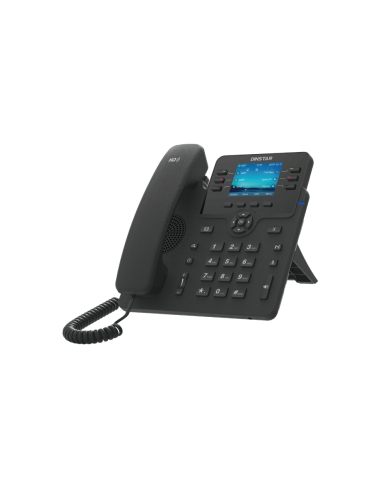 Dinstar C63GP HD Business IP Phone – 2.8" Color Display, 6 SIP Accounts, Dual Gigabit Ports & PoE